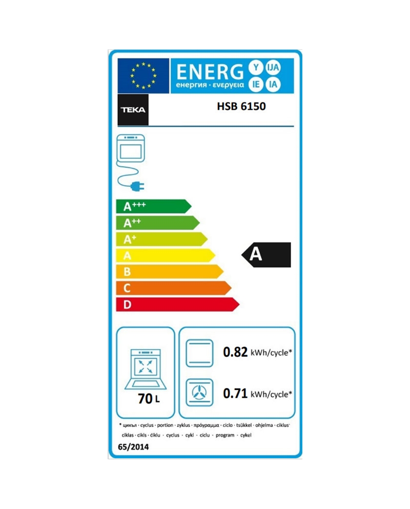 TEKA FORNO 70 LT MULTIF 6 FUNÇOES HYDROCLEAN INOX A - HSB6150SS TEKA FORNO 70 LT MULTIF 6 FUNÇOES HYDROCLEAN INOX A - HSB6150SS