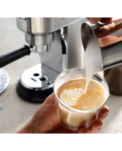 DELONGHI MAQUINA CAFE EXPRESSO 15BAR AÇO INOX DEDICA METALLI