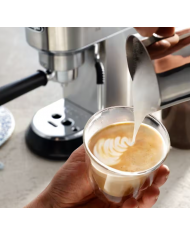 DELONGHI MAQUINA CAFE EXPRESSO 15BAR AÇO INOX DEDICA METALLI