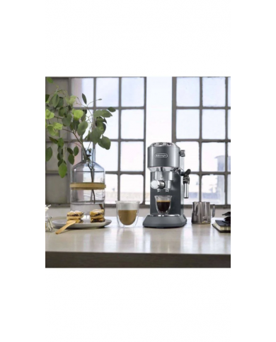 DELONGHI MAQUINA CAFE EXPRESSO 15BAR AÇO INOX DEDICA METALLI