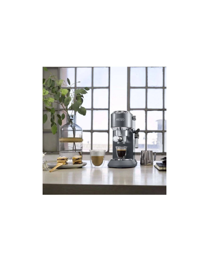 DELONGHI MAQUINA CAFE EXPRESSO 15BAR AÇO INOX DEDICA METALLI