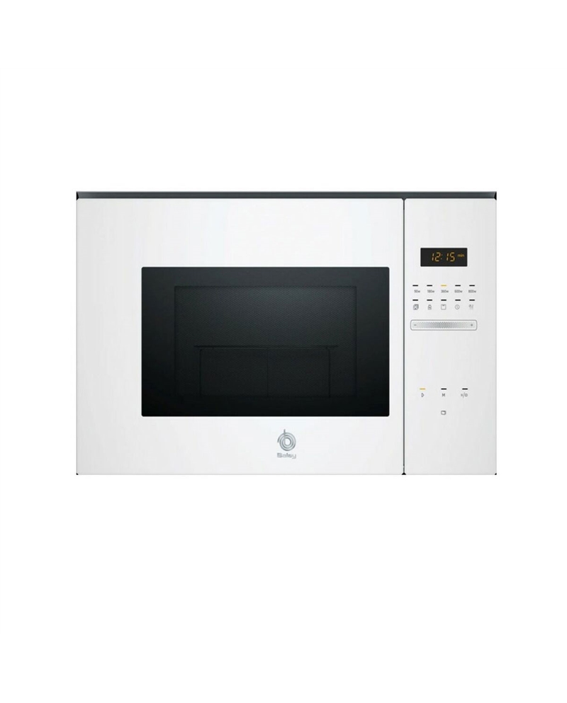 BALAY MICROONDAS INTEG 20LT 800W GRILL 1000W VIDRO BRANCO - 3CG5172B2 BALAY MICROONDAS INTEG 20LT 800W GRILL 1000W VIDRO BRANCO - 3CG5172B2