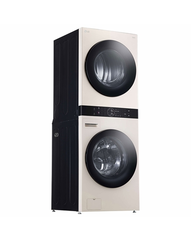 LG MAQUINA LAVAR 12KG E SECAR 10KG 1400RT AIDD STEAM BEGE C #1 - WT1210EEF LG MAQUINA LAVAR 12KG E SECAR 10KG 1400RT AIDD STEAM BEGE C #1 - WT1210EEF