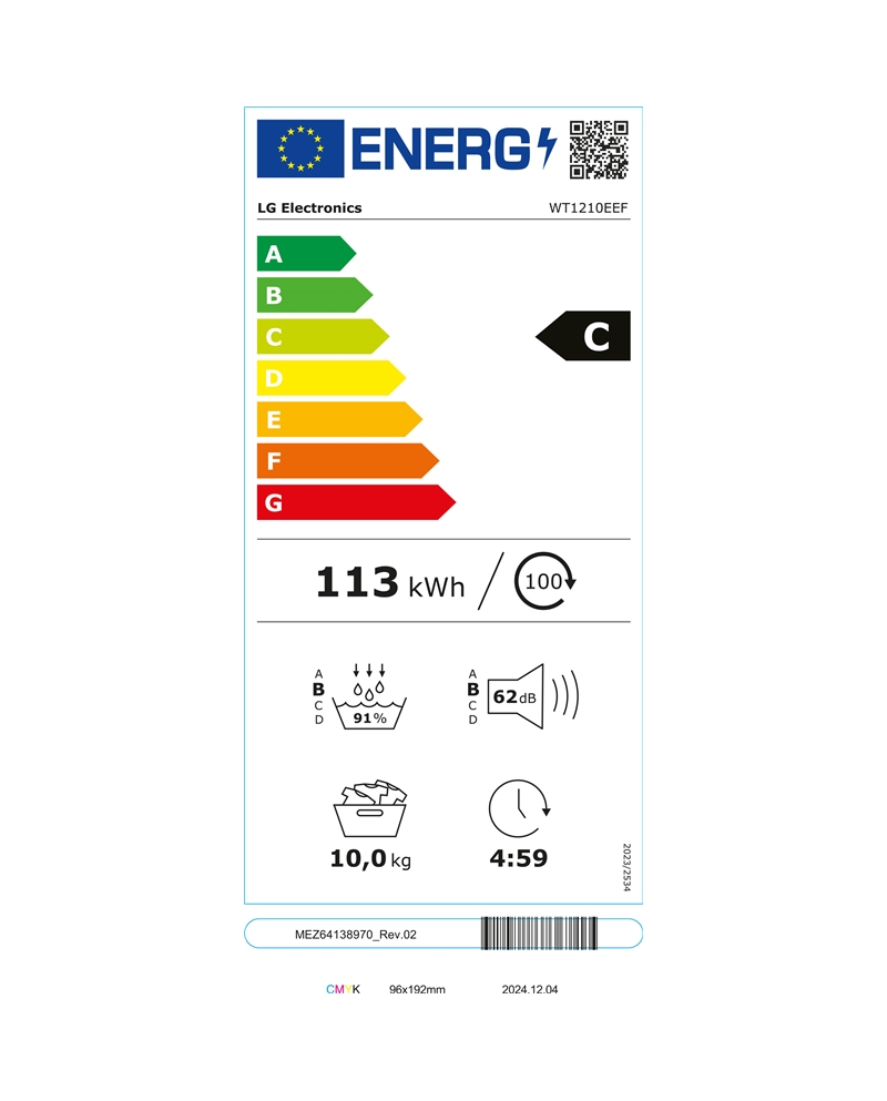 LG MAQUINA LAVAR 12KG E SECAR 10KG 1400RT AIDD STEAM BEGE C #4 - WT1210EEF LG MAQUINA LAVAR 12KG E SECAR 10KG 1400RT AIDD STEAM BEGE C #4 - WT1210EEF