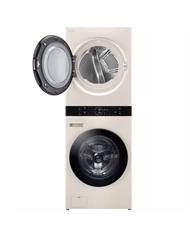 LG MAQUINA LAVAR 12KG E SECAR 10KG 1400RT AIDD STEAM BEGE C #7 - WT1210EEF LG MAQUINA LAVAR 12KG E SECAR 10KG 1400RT AIDD STEAM BEGE C #7 - WT1210EEF