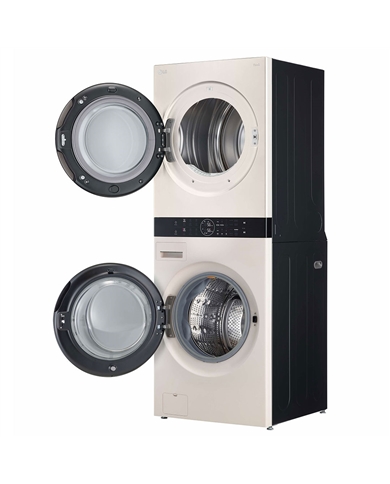 LG MAQUINA LAVAR 12KG E SECAR 10KG 1400RT AIDD STEAM BEGE C #12 - WT1210EEF LG MAQUINA LAVAR 12KG E SECAR 10KG 1400RT AIDD STEAM BEGE C #12 - WT1210EEF