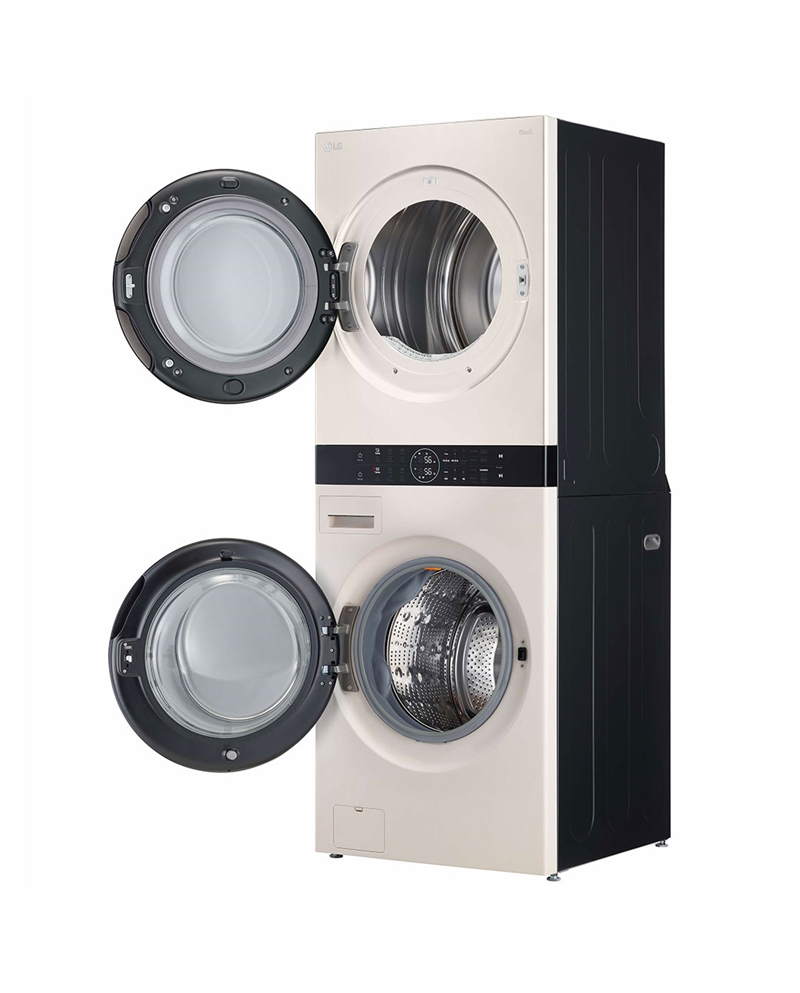 LG MAQUINA LAVAR 12KG E SECAR 10KG 1400RT AIDD STEAM BEGE C #12 - WT1210EEF LG MAQUINA LAVAR 12KG E SECAR 10KG 1400RT AIDD STEAM BEGE C #12 - WT1210EEF