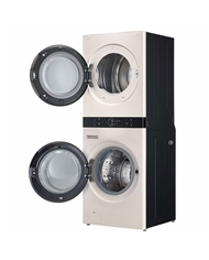 LG MAQUINA LAVAR 12KG E SECAR 10KG 1400RT AIDD STEAM BEGE C #12 - WT1210EEF LG MAQUINA LAVAR 12KG E SECAR 10KG 1400RT AIDD STEAM BEGE C #12 - WT1210EEF