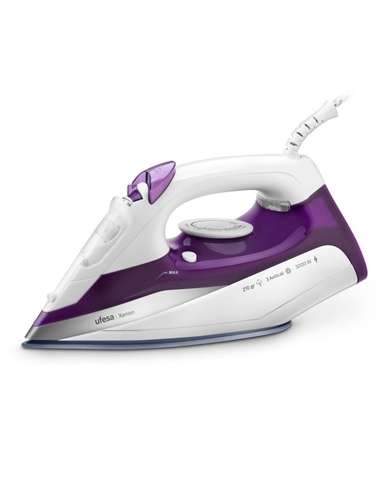 UFESA FERRO VAPOR 3000W 30GR MIN - XENON UFESA FERRO VAPOR 3000W 30GR MIN - XENON