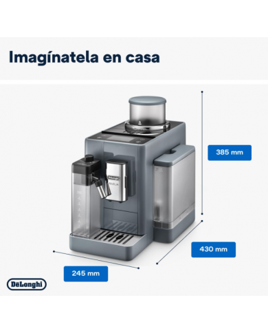 DELONGHI MAQUINA CAFE AUTOMATICA RIVELIA CINZA
