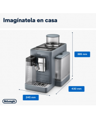 DELONGHI MAQUINA CAFE AUTOMATICA RIVELIA CINZA DELONGHI MAQUINA CAFE AUTOMATICA RIVELIA CINZA