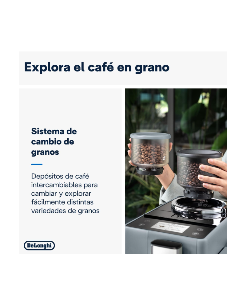 DELONGHI MAQUINA CAFE AUTOMATICA RIVELIA CINZA DELONGHI MAQUINA CAFE AUTOMATICA RIVELIA CINZA