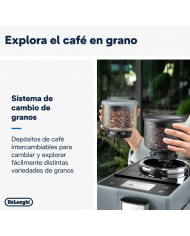 DELONGHI MAQUINA CAFE AUTOMATICA RIVELIA CINZA DELONGHI MAQUINA CAFE AUTOMATICA RIVELIA CINZA