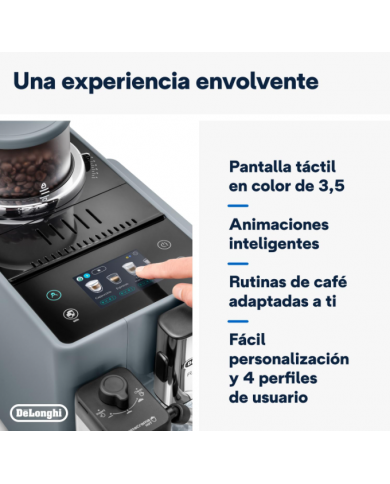 DELONGHI MAQUINA CAFE AUTOMATICA RIVELIA CINZA