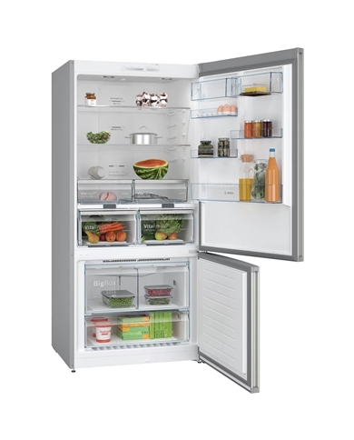 BOSCH COMBINADO 1860x860x810MT NF 631LT INOX E #1 - KGN86VIEA BOSCH COMBINADO 1860x860x810MT NF 631LT INOX E #1 - KGN86VIEA