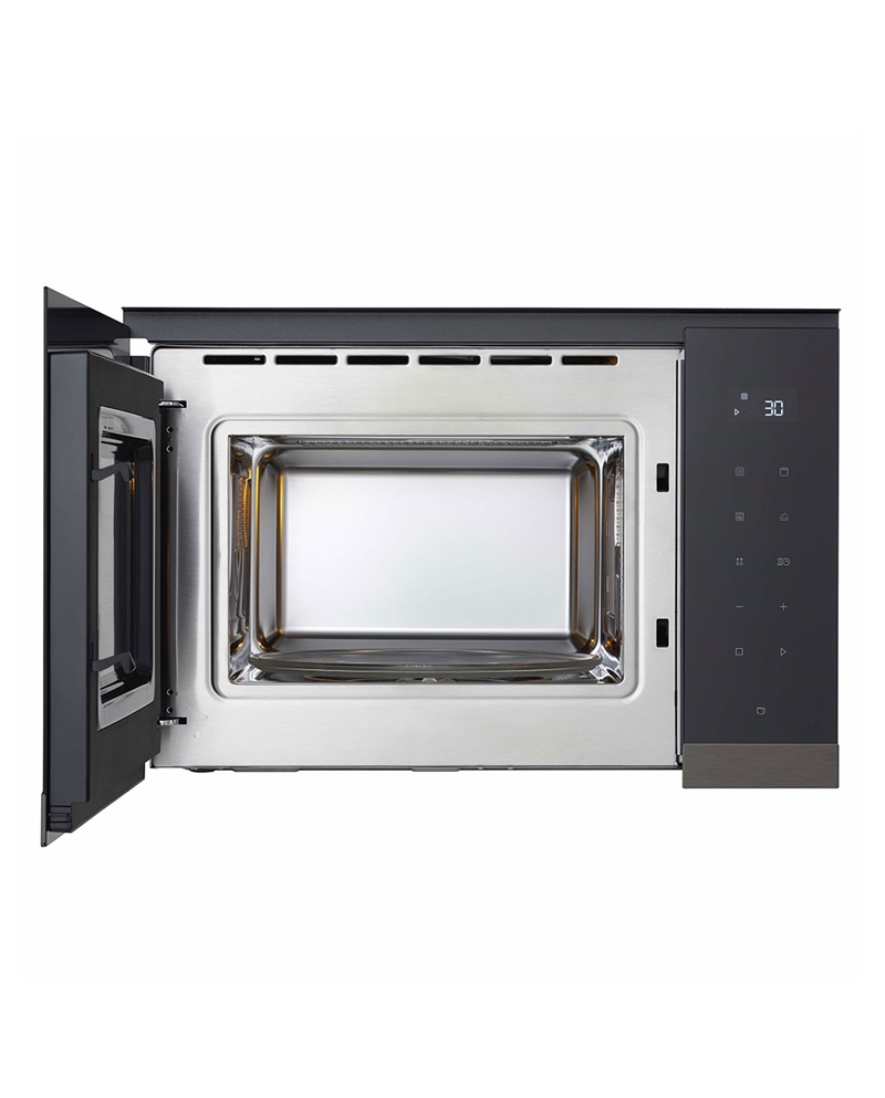 LG MICROONDAS 25LT 900W GRILL 900W VIDRO PRETO - MG7Z2593B