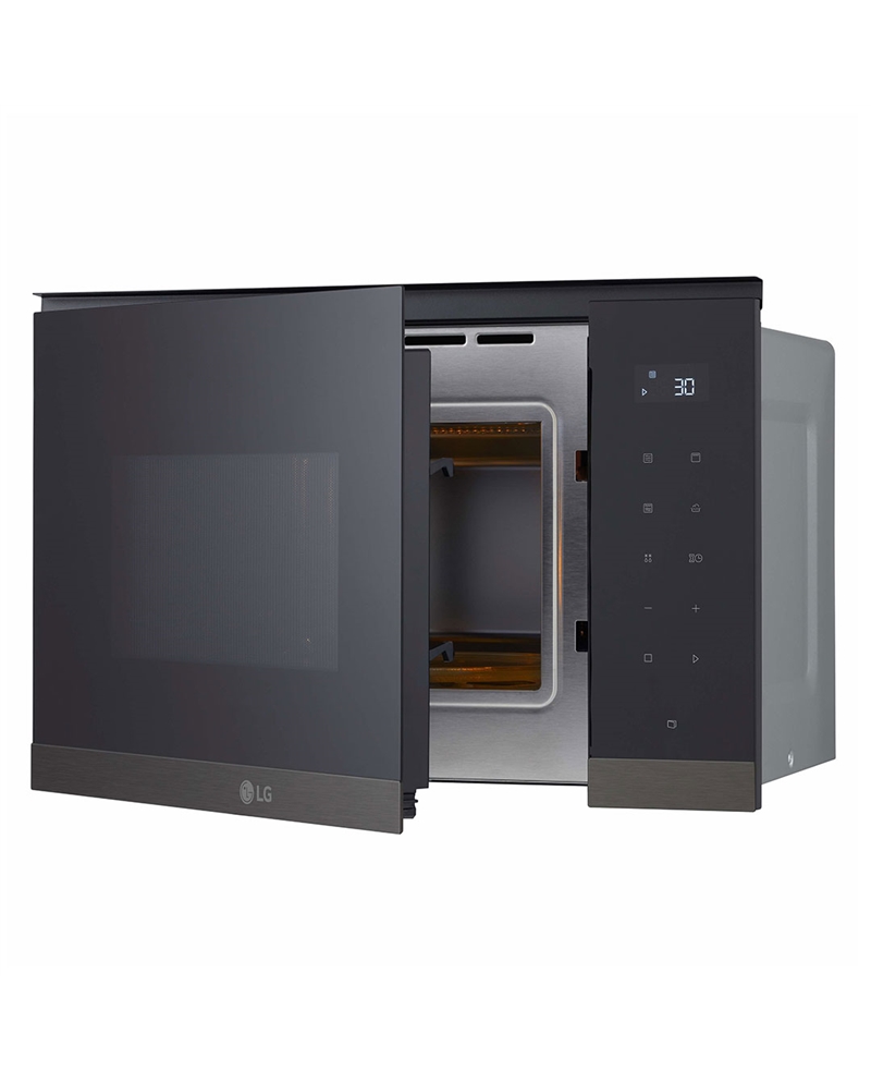 LG MICROONDAS 25LT 900W GRILL 900W VIDRO PRETO #1 - MG7Z2593B