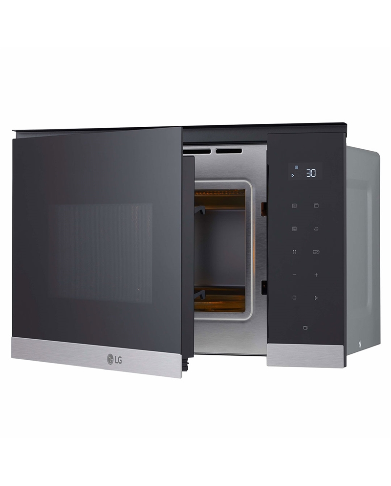 LG MICROONDAS 25LT 900W GRILL 900W VIDRO PRETO #1 - MG7Z2593D