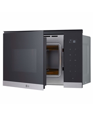 LG MICROONDAS 25LT 900W GRILL 900W VIDRO PRETO #1 - MG7Z2593D