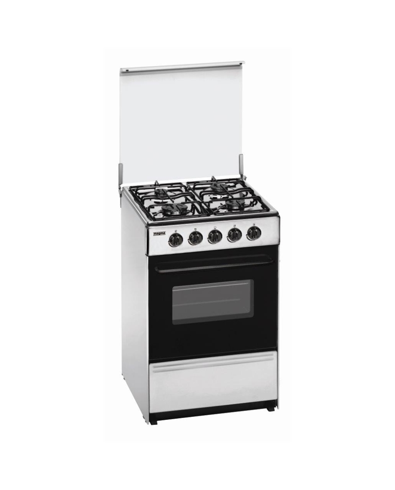 MAGMA FOGAO INOX 4 GAS FORNO GAS C/TAMPA 53,5x56,5CM - 501XCT