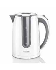 HAEGER JARRO TERMICO 1,7LT 2200W RESISTENCIA OCULTA INOX - EK22G019A