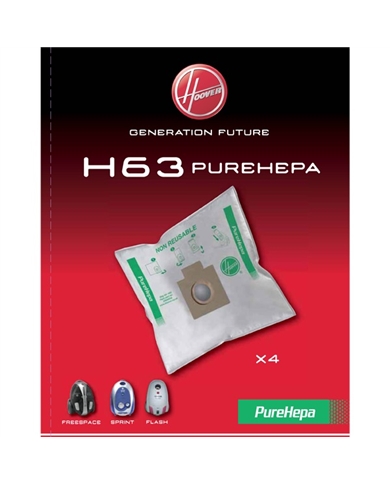 HOOVER SACOS ASPIRADOR CAPTURE CP70/BV71 MICRO FIBRA - H63