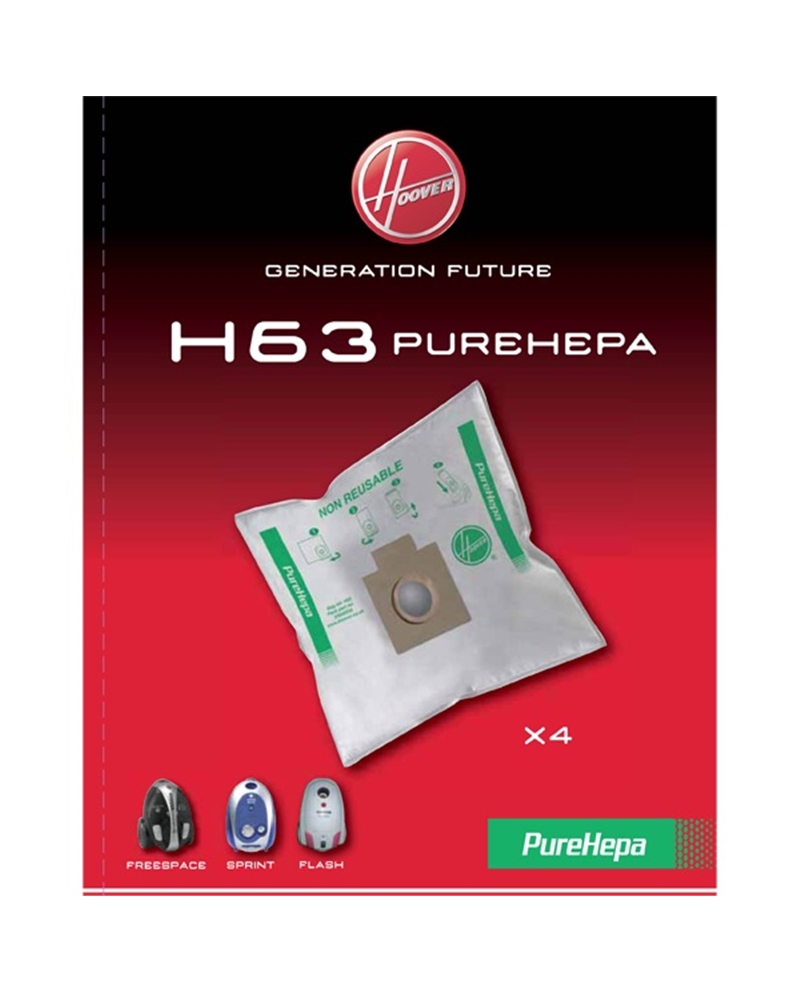 HOOVER SACOS ASPIRADOR CAPTURE CP70/BV71 MICRO FIBRA - H63