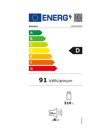 SIEMENS FRIGORIFICO INTEG 1PT 310LT 1772X558X548MT D - KI81RADD0 SIEMENS FRIGORIFICO INTEG 1PT 310LT 1772X558X548MT D - KI81RADD0