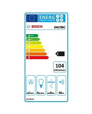 BOSCH EXAUSTOR 70CM 630/730 m3/h C - DHL785C BOSCH EXAUSTOR 70CM 630/730 m3/h C - DHL785C
