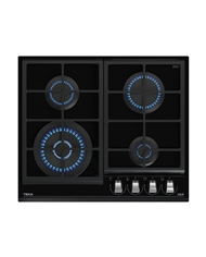 TEKA PLACA CRISTALGAS 60CMS 4G BUT C/ INJ.P/ GAS NAT - GZC64320XBABK