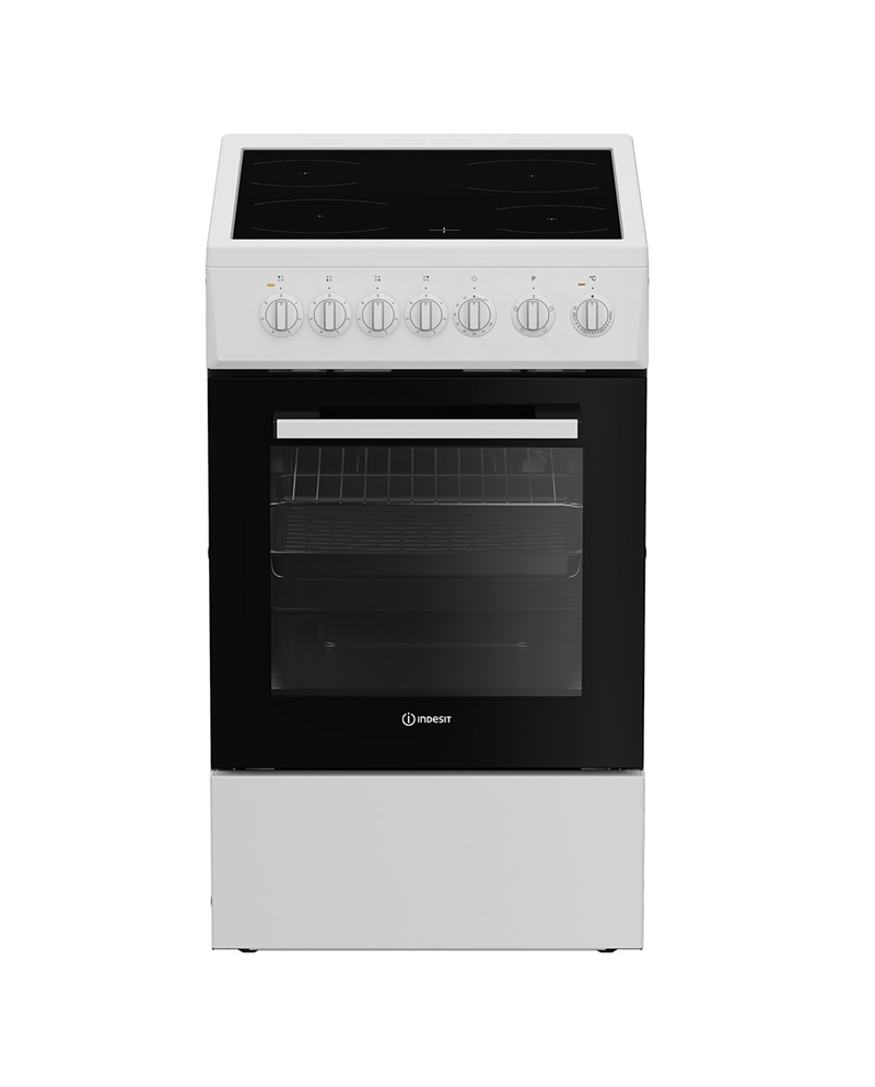 INDESIT FOGAO VITRO 85X50X60CM BRANCO A - I5V3PMW