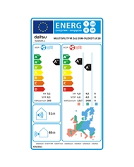 DAITSU AR CONDICIONADO MULTISPLIT 2X1 9.000BTU FREE MAX - DSM9U2KDT