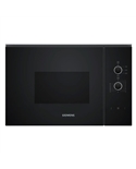 SIEMENS MICROONDAS INTEG 20LT VIDRO PRETO - BF520LMA1