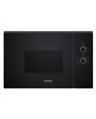 SIEMENS MICROONDAS INTEG 20LT VIDRO PRETO - BF520LMA1