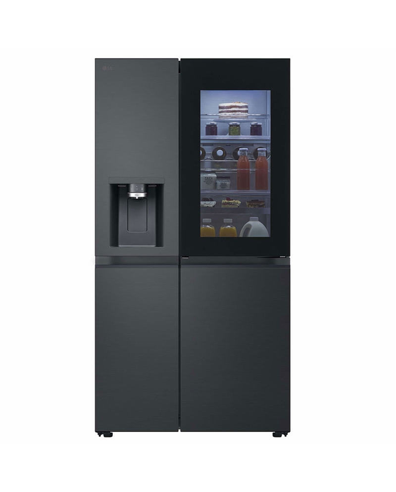 LG SIDE BY SIDE 1790X913X735MT NF 628LT BLACK D - GSXE90EVDD