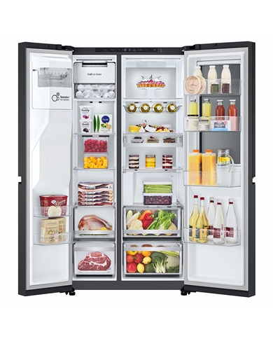 LG SIDE BY SIDE 1790X913X735MT NF 628LT BLACK D #3 - GSXE90EVDD LG SIDE BY SIDE 1790X913X735MT NF 628LT BLACK D #3 - GSXE90EVDD