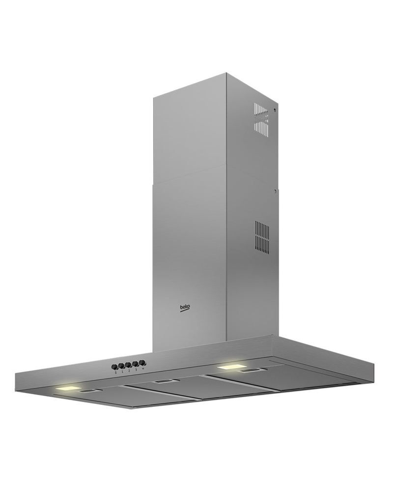 BEKO CHAMINE 90CM EXTRAÇAO MAX 605M3/H INOX #1 - BHCB91622BXH