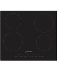 MEIRELES PLACA VITRO 60CM 4 ZONAS HI-SPEED SEM MOLDURA - MV1601