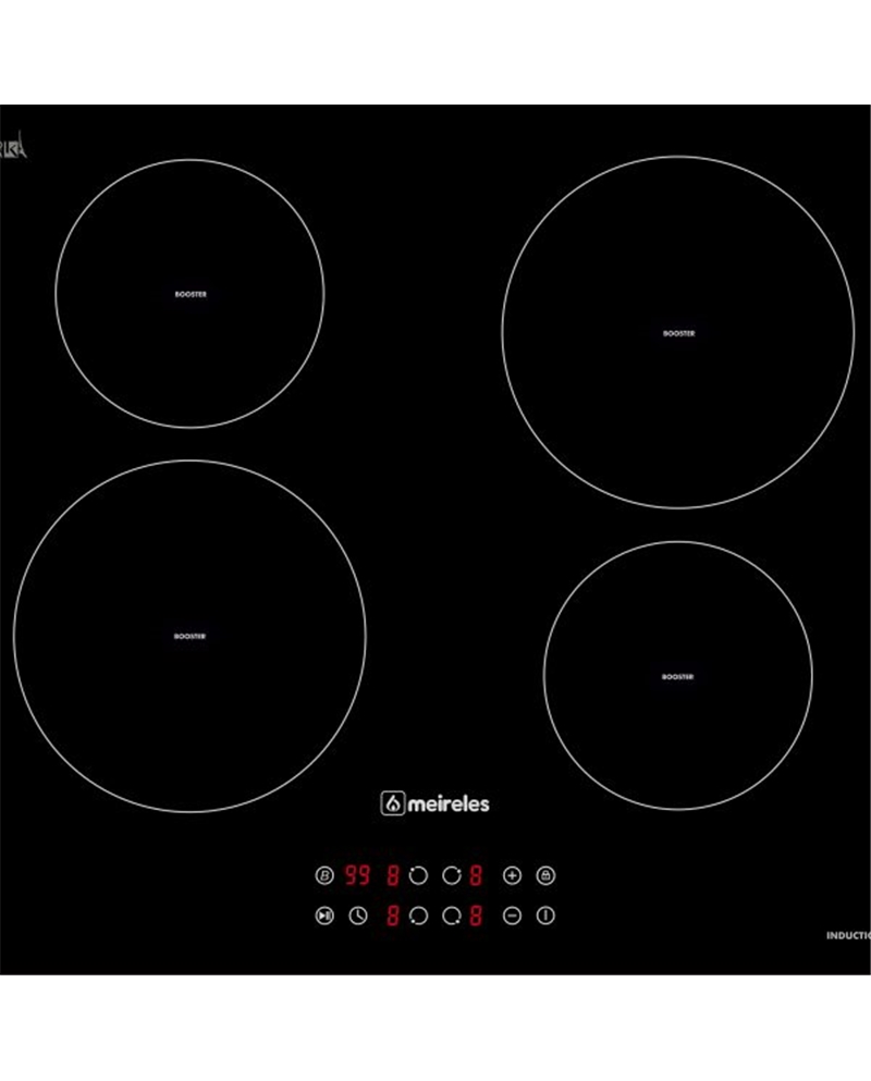 MEIRELES PLACA INDUÇAO 60CM 4 ZONAS TOUCH CONTROL - MI1501