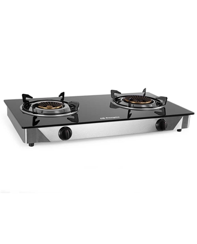 ORBEGOZO FOGAREIRO GAS 2 QUEIMADORES C/COROA TRIPLA INOX - FO2720 ORBEGOZO FOGAREIRO GAS 2 QUEIMADORES C/COROA TRIPLA INOX - FO2720