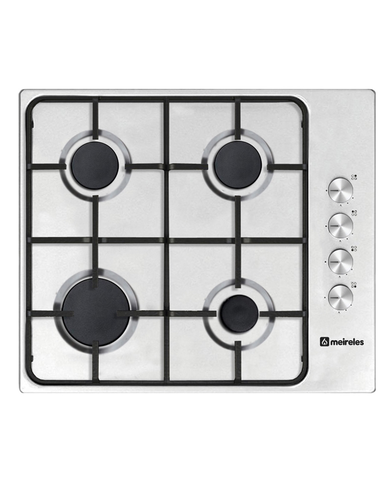 MEIRELES PLACA 4 GAS 60CM COMANDOS LATERAIS - MG3640X