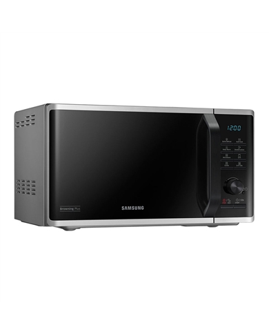 SAMSUNG MICROONDAS 23LT 800W GRILL 1100W DIGITAL PRATEADO - MG23K3515AS SAMSUNG MICROONDAS 23LT 800W GRILL 1100W DIGITAL PRATEADO - MG23K3515AS