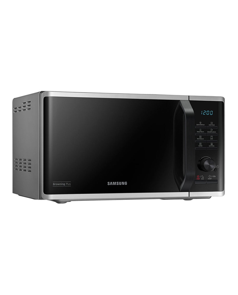 SAMSUNG MICROONDAS 23LT 800W GRILL 1100W DIGITAL PRATEADO - MG23K3515AS