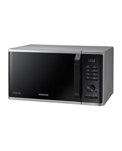 SAMSUNG MICROONDAS 23LT 800W GRILL 1100W DIGITAL PRATEADO #5 - MG23K3515AS SAMSUNG MICROONDAS 23LT 800W GRILL 1100W DIGITAL PRATEADO #5 - MG23K3515AS