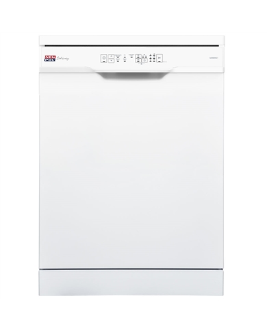 NEW POL MAQUINA LOUÇA 5PROG 12TALHERES BRANCO E - NWD605W1 NEW POL MAQUINA LOUÇA 5PROG 12TALHERES BRANCO E - NWD605W1