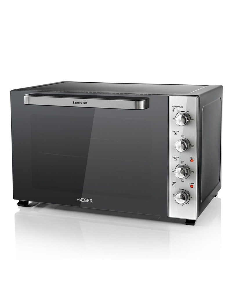HAEGER FORNO 80LT 2400W SANTIS PRETO - OV80B038B
