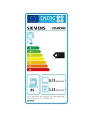 SIEMENS FORNO MULTIF 10 PROG 90CM 85LT INOX A+ - VB558C0S0