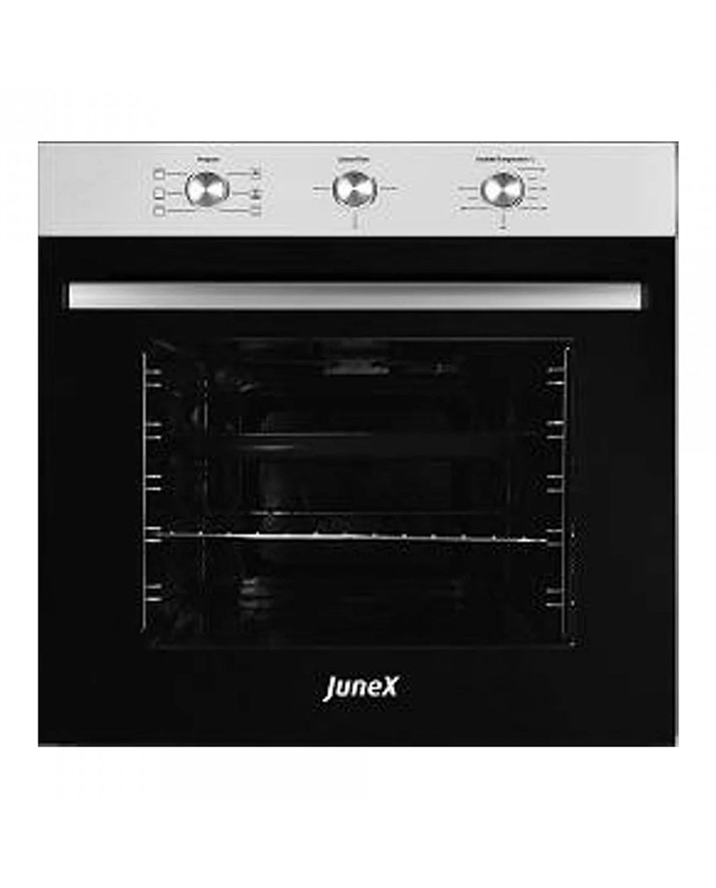 JUNEX FORNO MULTIF 71LT INOX E VIDRO PRETO A - FVJM136X