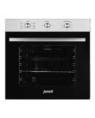 JUNEX FORNO MULTIF 71LT INOX E VIDRO PRETO A - FVJM136X