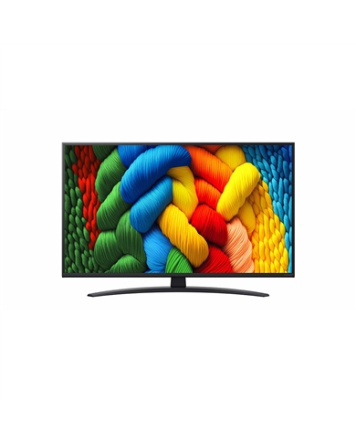 LG LED 43" NANOCELL UHD 4K SMARTTV WEBOS 3HDMI 1USB G - 43NANO81A6A